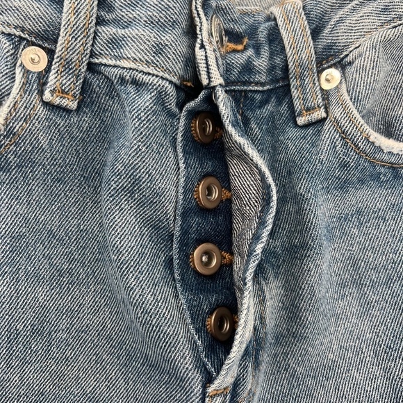 Zara Man Button Fly Straight Leg Jeans Size 30 Men’s - Picture 4 of 9